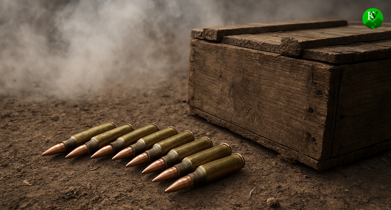 Патроны. Иллюстрация создана «Кавказским узлом» с помощью ИИ в программе Copilot