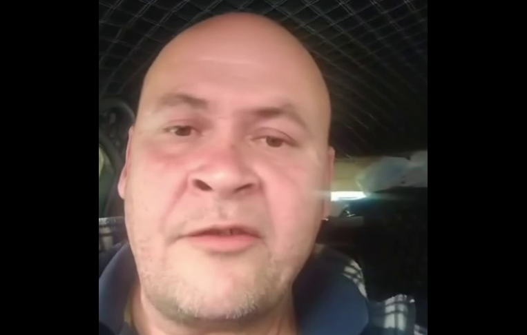 Алан Гацоев. Стоп-кадр видео https://t.me/ossetiaFB/57416 от 16.11.25.