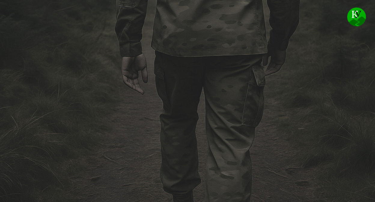 Военный на СВО. Иллюстрация создана «Кавказским узлом» с помощью ИИ в программе Copilot