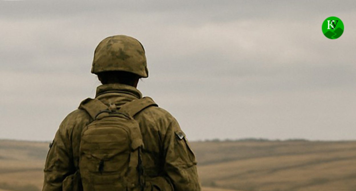 Военный. Иллюстрация "Кавказского узла" созданная ИИ при помощи Copilot