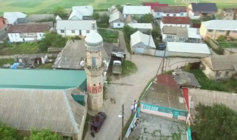 Село Хубар. Скриншот с фото из блога «Голос степи»: https://golosstepi.ru/lenta-novostej/126987/