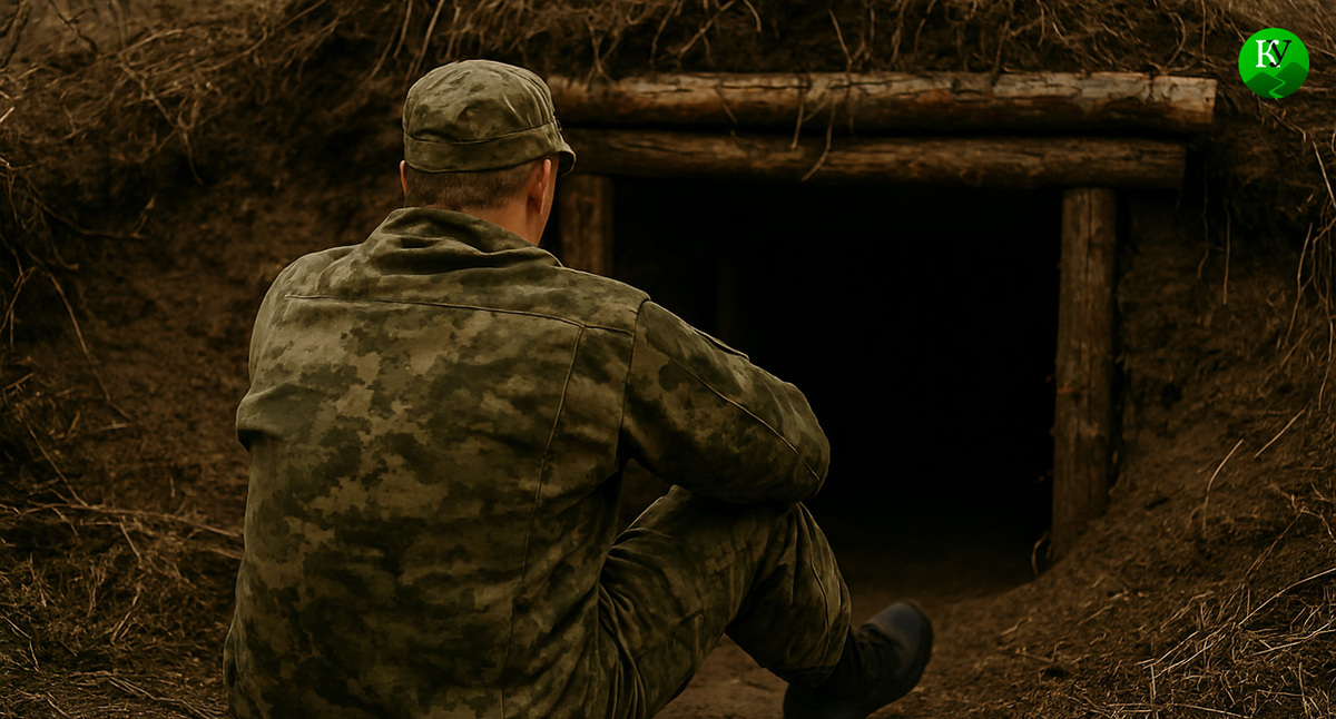 Военный на СВО. Иллюстрация создана «Кавказским узлом» с помощью ИИ в программе Copilot