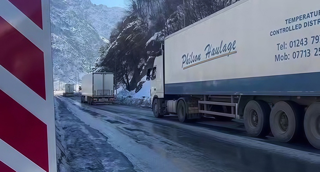 Транскавказская магистраль. Фото: МЧС Северной Осетии