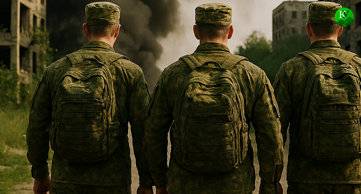 Военные на СВО. Иллюстрация создана «Кавказским узлом» с помощью ИИ в программе Copilot