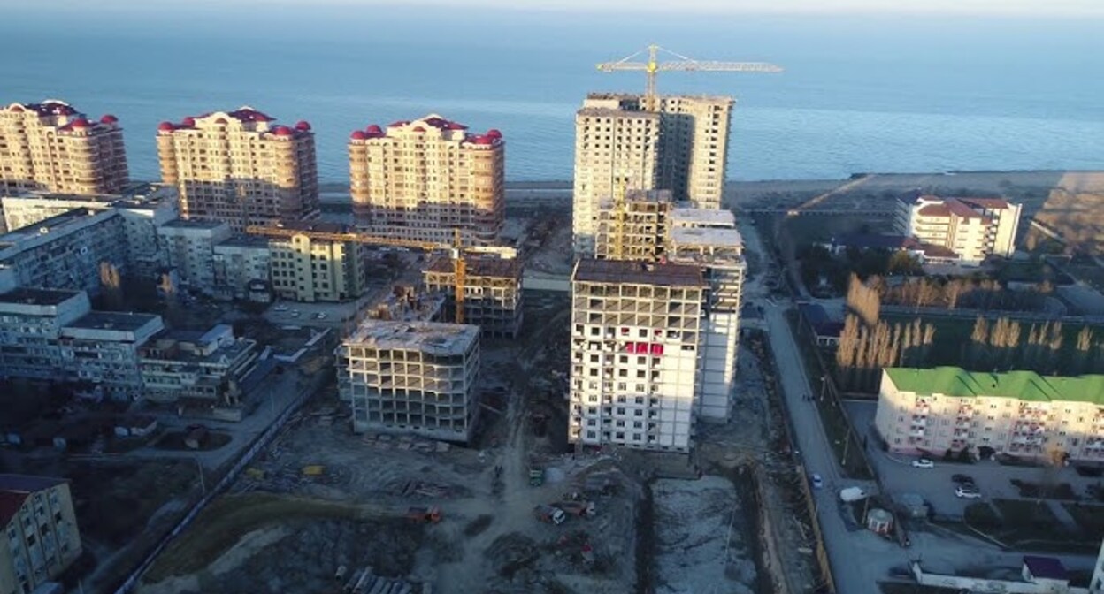 Редукторный поселок в Махачкале. Скриншот видео https://www.youtube.com/watch?v=rfjMq4livTQ