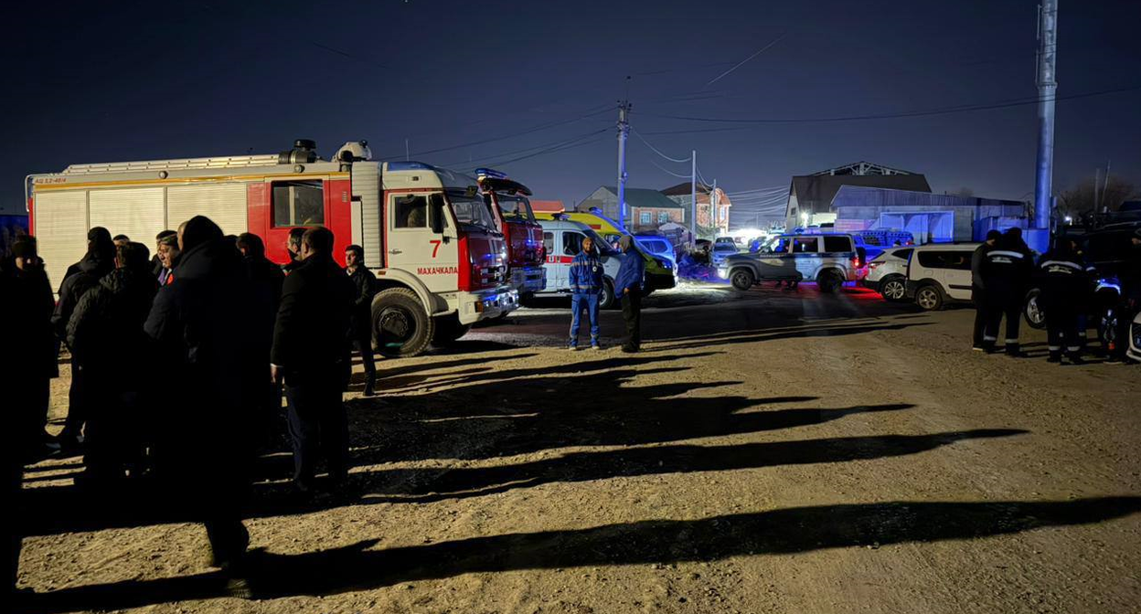 Кадр чрезвычайная ситуация на территории газонакопительной станции в Новом Хушете. Фото: Молодежка / Telegram-канал