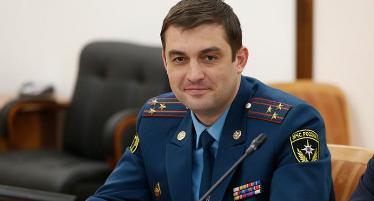 Александр Тарарыкин. Источник: ГУ МЧС России по Краснодарскому краю
 
