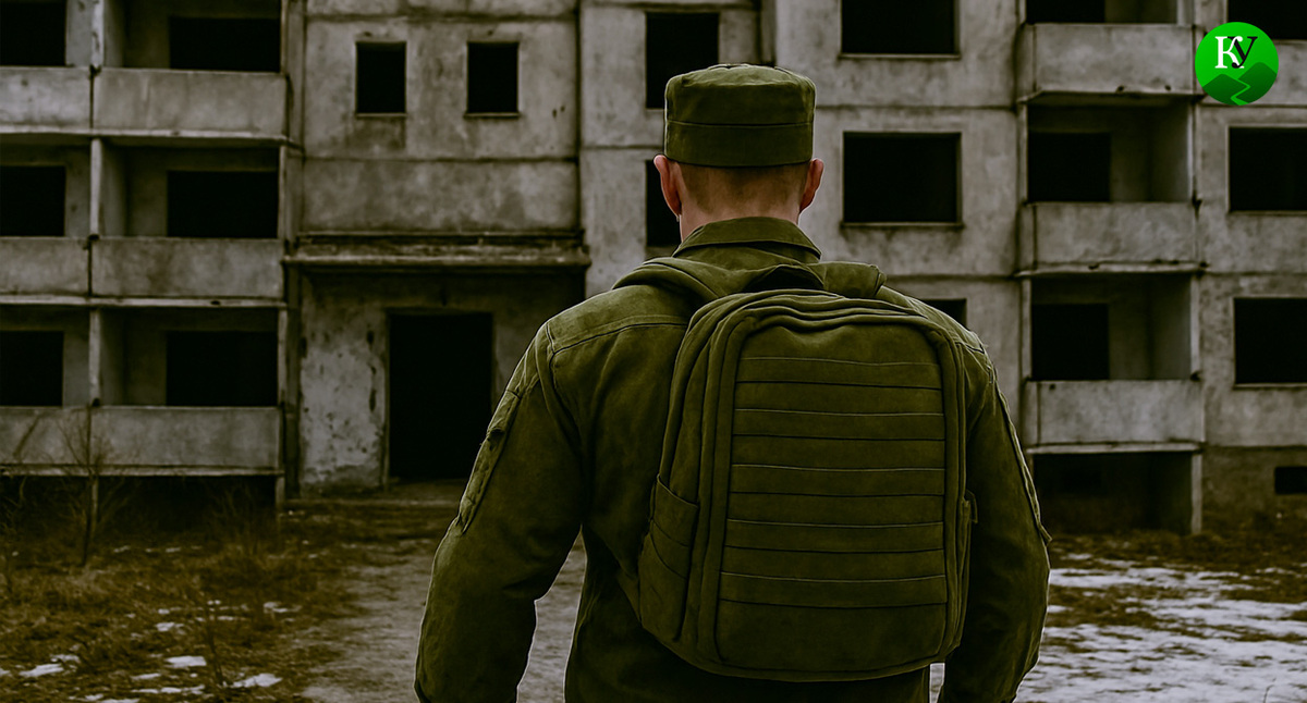 Военный на СВО. Иллюстрация создана «Кавказским узлом» с помощью ИИ в программе Copilot