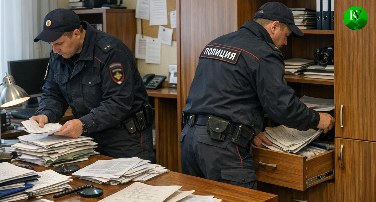 Обыск в кабинете. Иллюстрация создана «Кавказским узлом» с помощью ИИ в программе Copilot Обыск в кабинете. Иллюстрация создана «Кавказским узлом» с помощью ИИ в программе Copilot