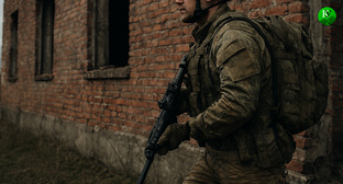 Военный на СВО. Иллюстрация создана «Кавказским узлом» с помощью ИИ в программе Copilot