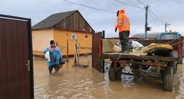 Наводнение в Дагестане. Фото: МЧС Дагестана/Telegram