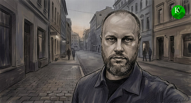 Павел Губарев. Иллюстрация создана "Кавказским узлом" при помощи ИИ в программе Copilot