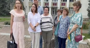 Стоп-кадр видеообращения жителей Лермонтова против проекта администрации города по застраиванию зеленой зоны. Фото: "Блокнот-Ставрополь" / "ВКонтакте"