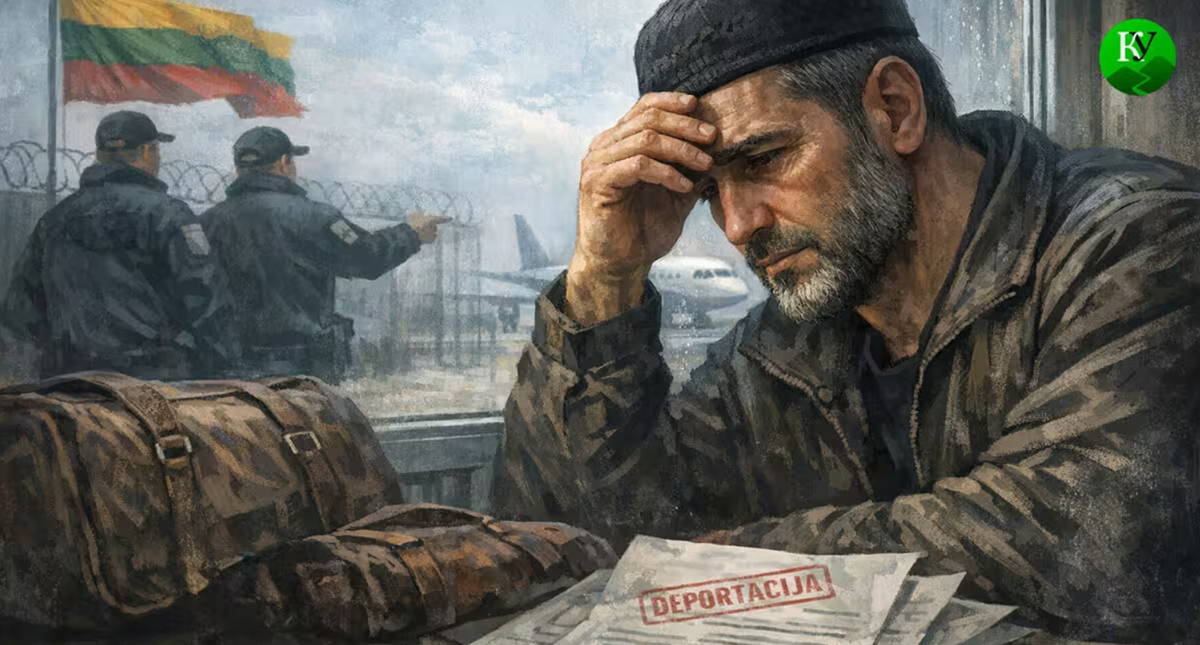 Мужчина в ожидании депортации. Иллюстрация создана «Кавказским узлом» с помощью ИИ в программе Copilot Мужчина в ожидании депортации. Иллюстрация создана «Кавказским узлом» с помощью ИИ в программе Copilot