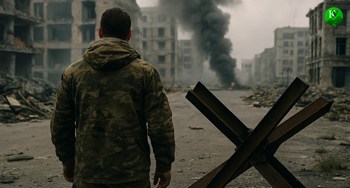 Военный на СВО.Иллюстрация создана «Кавказским узлом» с помощью ИИ в программе Copilot Военный на СВО.Иллюстрация создана «Кавказским узлом» с помощью ИИ в программе Copilot