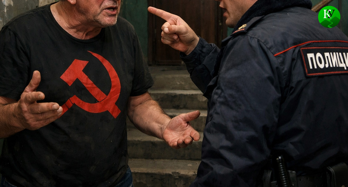 Полицейский и мужчина. Иллюстрация создана «Кавказским узлом» с помощью ИИ в программе Copilot Полицейский и мужчина. Иллюстрация создана «Кавказским узлом» с помощью ИИ в программе Copilot