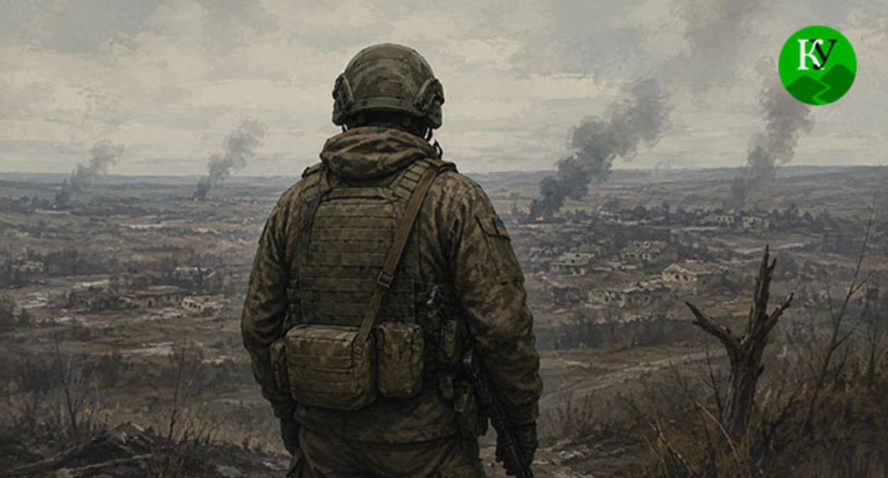 Военнослужащий. Иллюстрация создана "Кавказским узлом" при помощи ИИ в программе Copilot Военнослужащий. Иллюстрация создана "Кавказским узлом" при помощи ИИ в программе Copilot