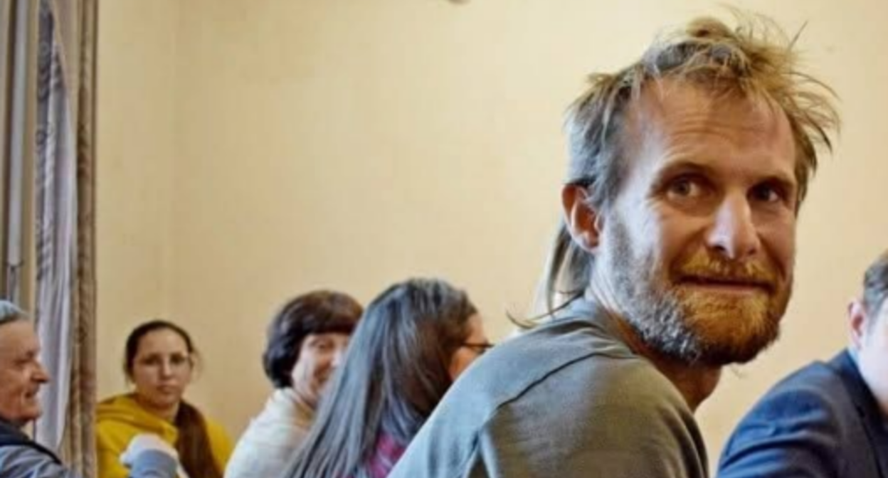 Денис Матвеев. Скриншот фото из Telegram-канала Виталия Вотановского (признан иноагентом) https://t.me/majdankrd/47332.