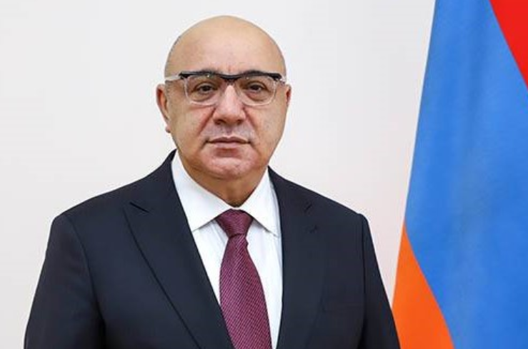Гурген Арсенян. Скриншот фото с сайта посольства https://russia.mfa.am/ru/ambassador/ Гурген Арсенян. Скриншот фото с сайта посольства https://russia.mfa.am/ru/ambassador/