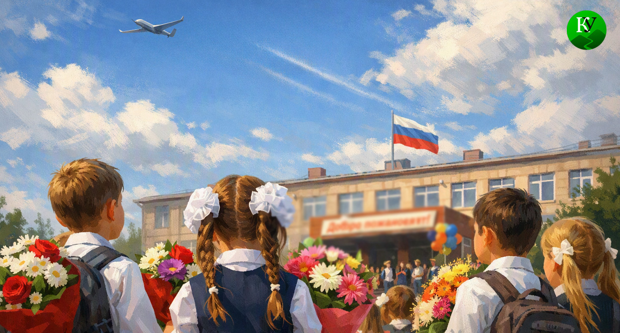БПЛА около школы. Иллюстрация создана «Кавказским узлом» с помощью ИИ в программе Copilot БПЛА около школы. Иллюстрация создана «Кавказским узлом» с помощью ИИ в программе Copilot