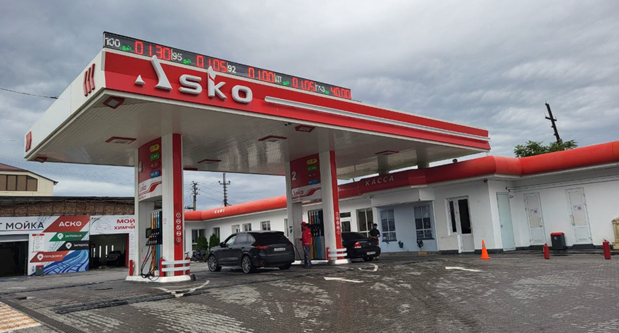 АЗС в Махачкале. Фото "Кавказского узла"