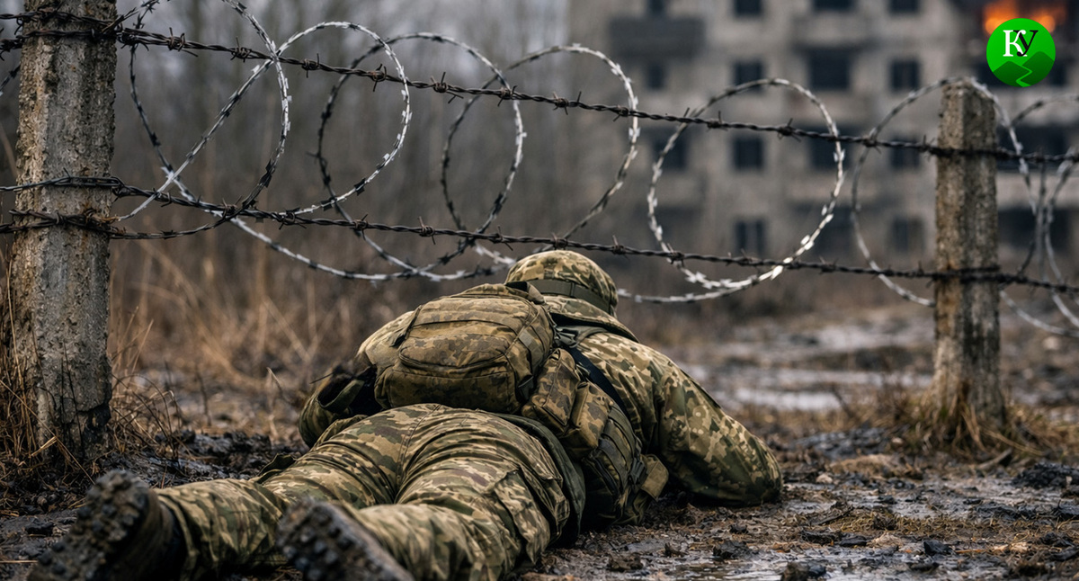 Военный на СВО. Иллюстрация создана «Кавказским узлом» с помощью ИИ в программе Copilot Военный на СВО. Иллюстрация создана «Кавказским узлом» с помощью ИИ в программе Copilot