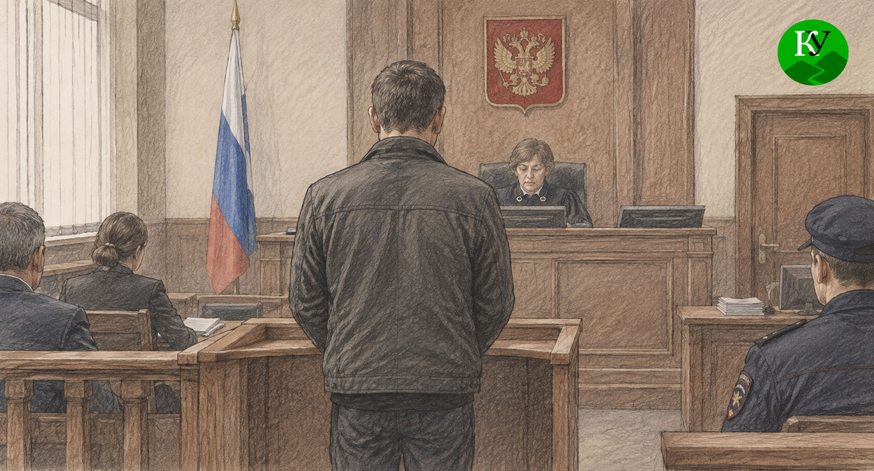 Мужчина в зале суда. Иллюстрация создана "Кавказским узлом" при помощи ИИ в программе Copilot Мужчина в зале суда. Иллюстрация создана "Кавказским узлом" при помощи ИИ в программе Copilot