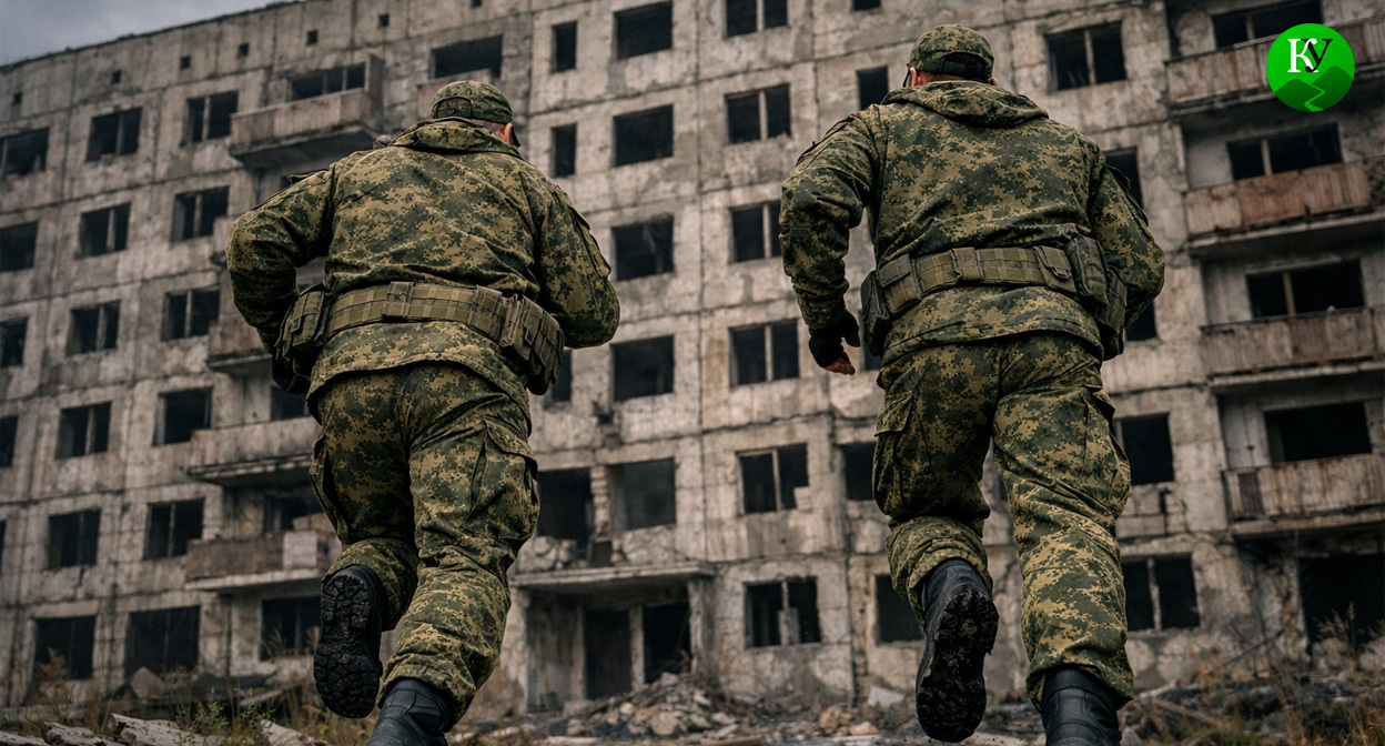 Военные на СВО. Иллюстрация создана «Кавказским узлом» с помощью ИИ в программе Copilot Военные на СВО. Иллюстрация создана «Кавказским узлом» с помощью ИИ в программе Copilot