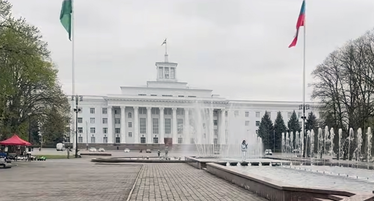 Нальчик. Кадр из видео https://www.youtube.com/watch?v=QwnWEk2MYUM&t=154s Нальчик. Кадр из видео https://www.youtube.com/watch?v=QwnWEk2MYUM&t=154s