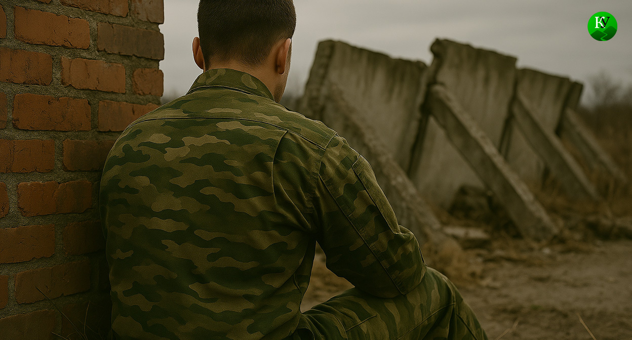 Военный на СВО. Иллюстрация создана «Кавказским узлом» с помощью ИИ в программе Copilot