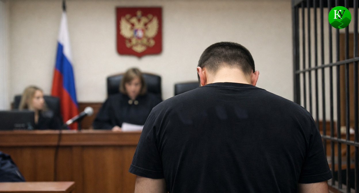 Мужчина в суде. Иллюстрация создана «Кавказским узлом» с помощью ИИ в программе Copilot Мужчина в суде. Иллюстрация создана «Кавказским узлом» с помощью ИИ в программе Copilot
