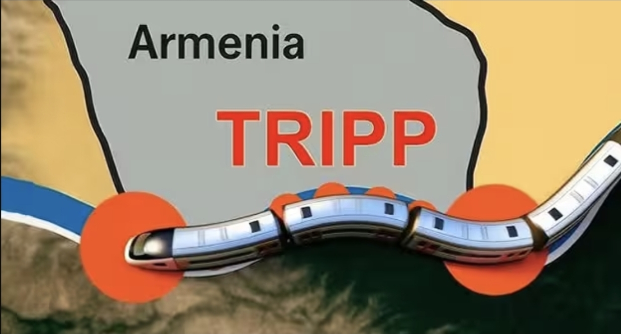Маршрут Трампа. Скриншот видео https://www.youtube.com/watch?v=LqB2pZXEfO4