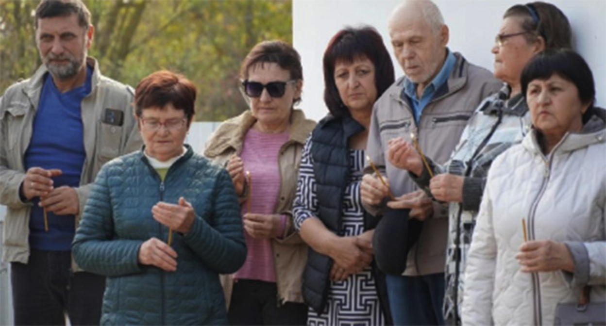 Представители греческой общины. 30 октября 2026 г. Фото: https://t.me/smiKrymsk/86711 Представители греческой общины. 30 октября 2026 г. Фото: https://t.me/smiKrymsk/86711