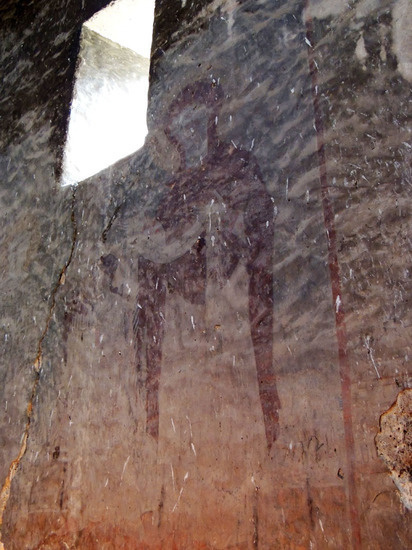 Настенный фрески в Дадиванке. Настенный фрески в Дадиванке.