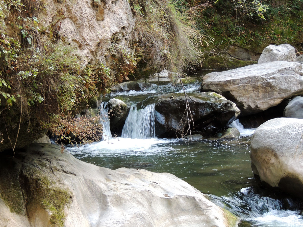 Валуны и камни для Шушинки не помеха - может и обойти их, может и сверху течь... Валуны и камни для Шушинки не помеха - может и обойти их, может и сверху течь...