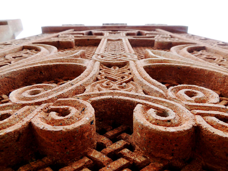 Хакар. Фрагмент. Монастырь Цицернаванк (IV&ndash;VIвв.)