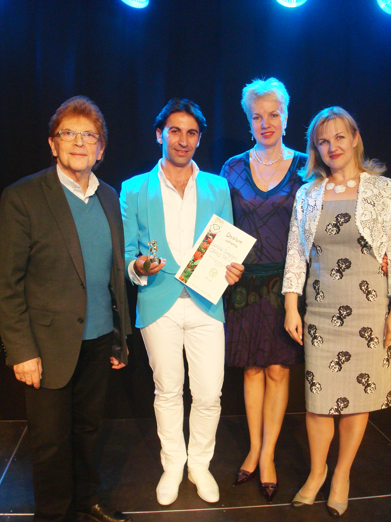 Krzysztof Cwynar, Сар Саргсян, Ludmiła Piechowska и  Natalia Kovalenko, члены жюри.