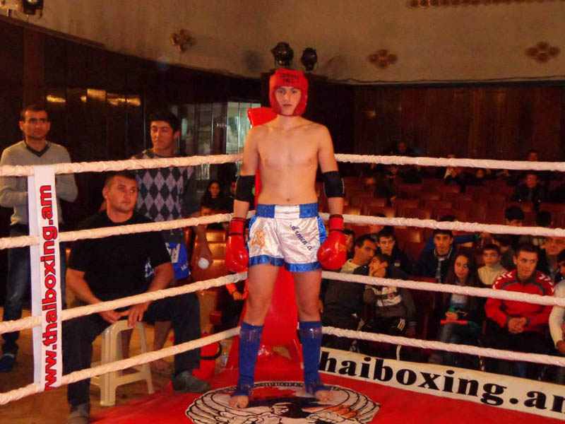 Победитель Давид Айрапетян (16 лет) - 1 место. Фото предоставил Даниел Мкртчян.