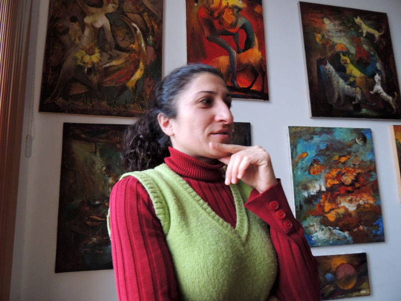 Гаяне рассказывает о себе, своём творчестве.