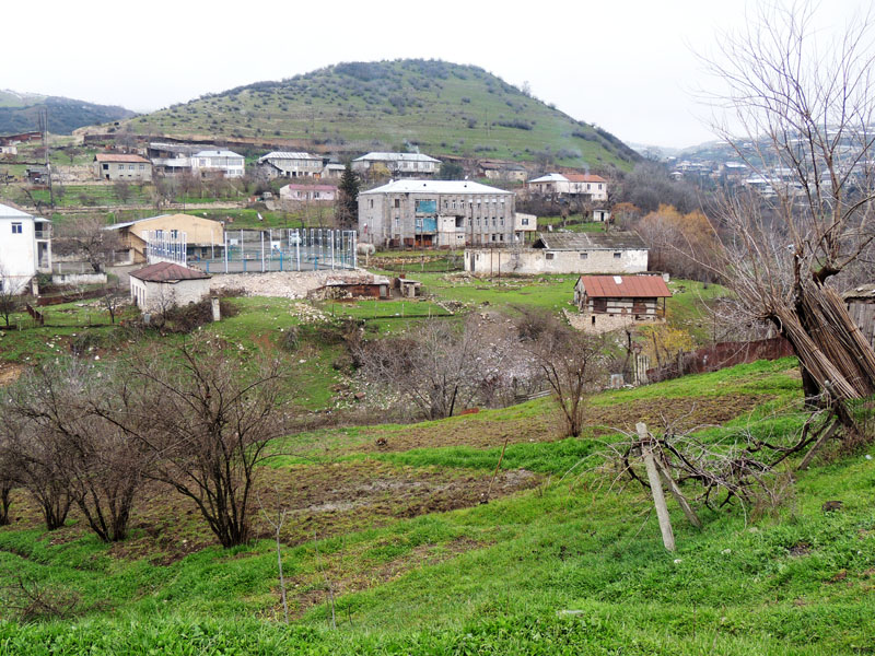 Небольшой огород Каро, очень помогающий семье.