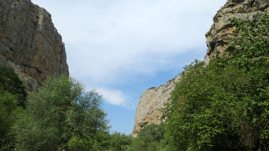 Горы над каньоном. Горы над каньоном.