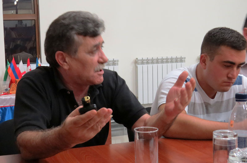 Артур Арустамян, председатель Союза погибших азатамартинеров НКР.