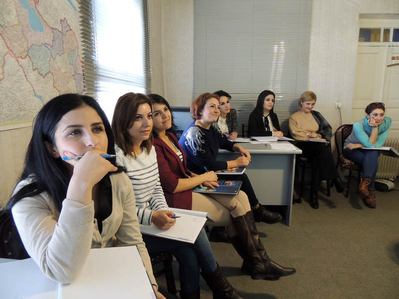 Часть участниц проекта.